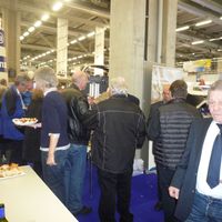 FSM Stand  Walter Blank unter den Mitgliedern