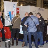 FSM Stand  mit interessierten Besuchern